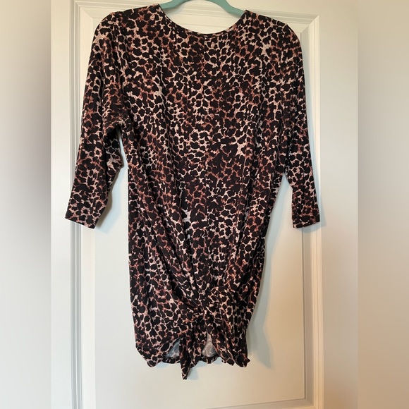 Soma Leopard Print Tunic - Medium - Picture 5 of 5